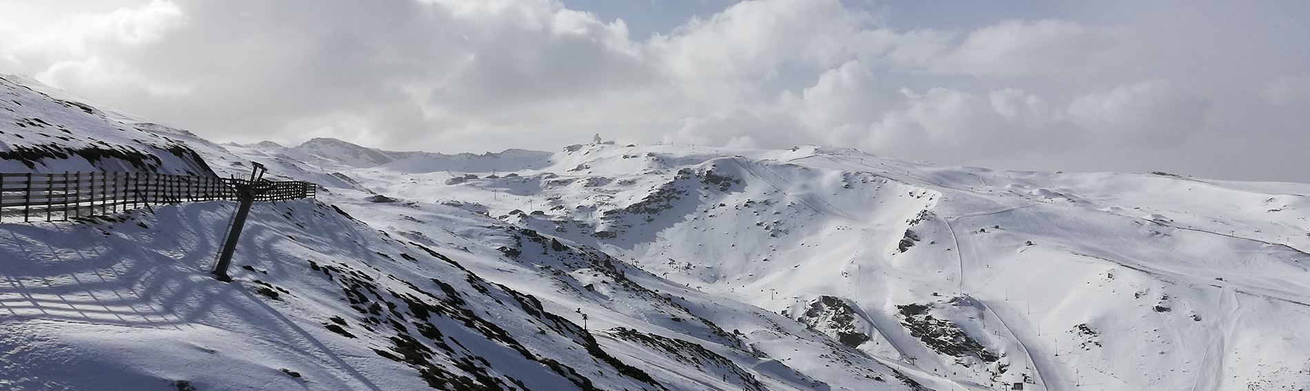 Skieen in de sierra nevada