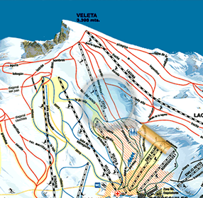 Skieen in de sierra nevada
