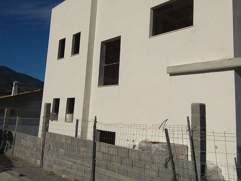 bouw van het huis